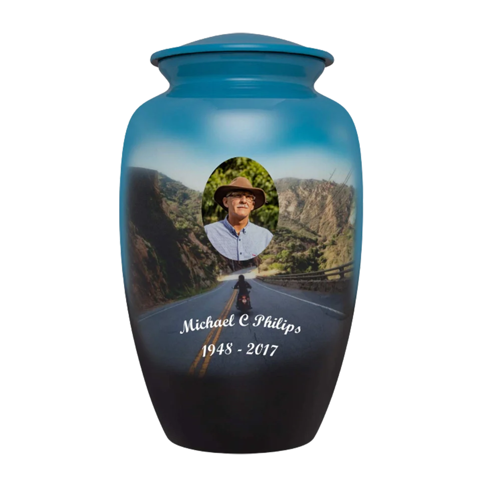 Motorcycle Custom Urn Sample