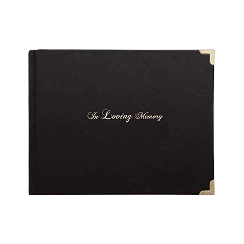 Hardcover Memorial Service Guestbook