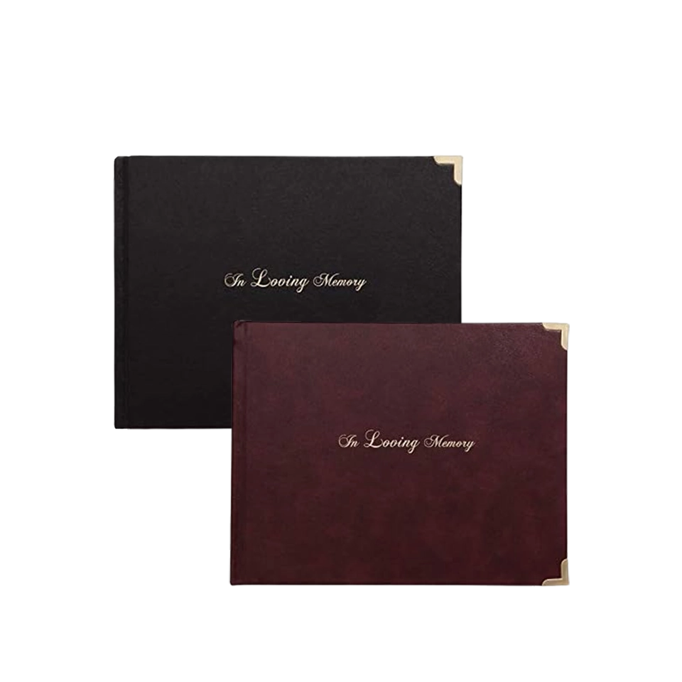 Hardcover Memorial Service Guestbook