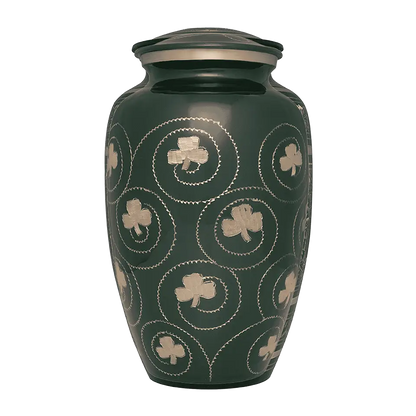 Irish Shamrock Urn