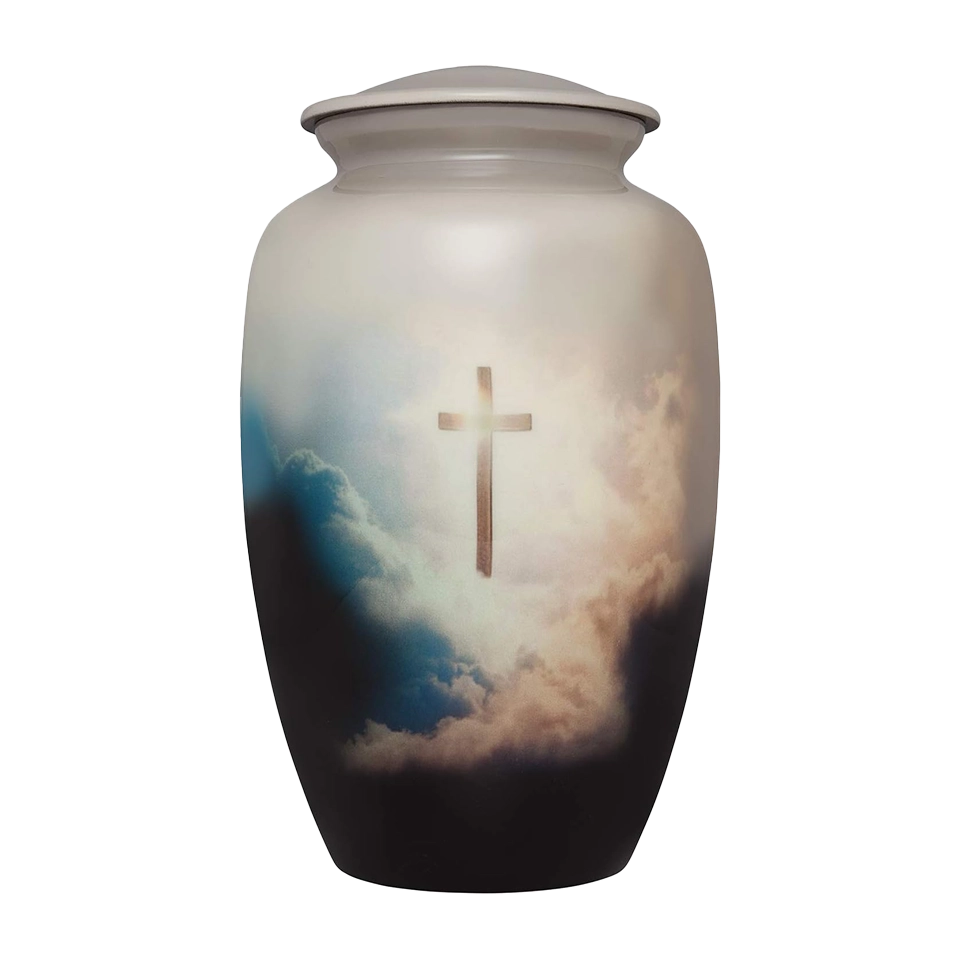 Floating Cross Urn